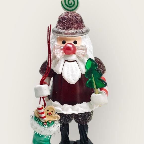 Hallmark Candy Claus Christmas Ornament Santa Noel Nutcracker 2008 - Picture 3 of 9